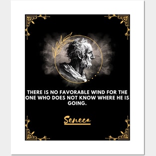 Seneca: the philosopher who helps you find your direction Posters and Art